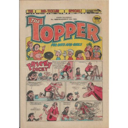 10th November 1984 - The Topper - issue 1658