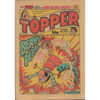 9th August 1986 - The Topper - issue 1749