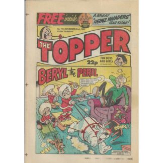 22nd November 1986 - The Topper - issue 1764
