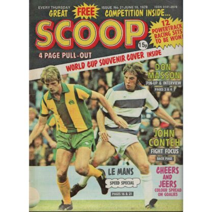10th June 1978 - BUY NOW - Scoop comic - issue 21