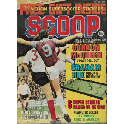 19th August 1978 - BUY NOW - Scoop comic - issue 31