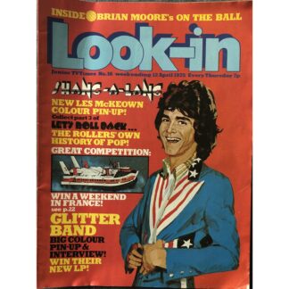 12th April 1975 - Look-in magazine - Bay City Rollers